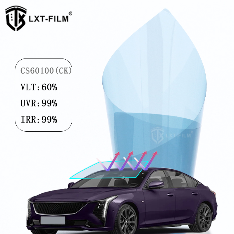 Block 99%UV Automotive Window Film Magnetron Sputtered Metal Film